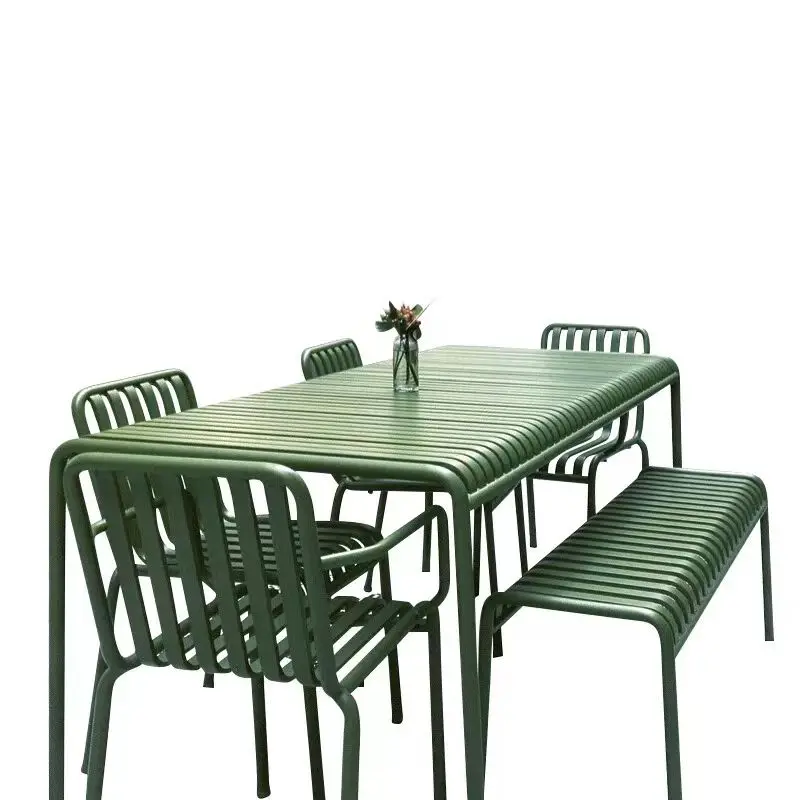 Outdoor Furniture Green - Mesas e cadeiras de ferro forjado