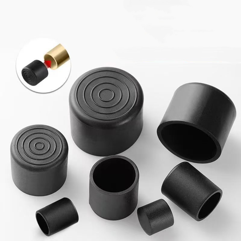 Outdoor Furniture Leg Protectors - 8/10/12/14/16/20/25/30-120mm redondo de borracha cadeira perna