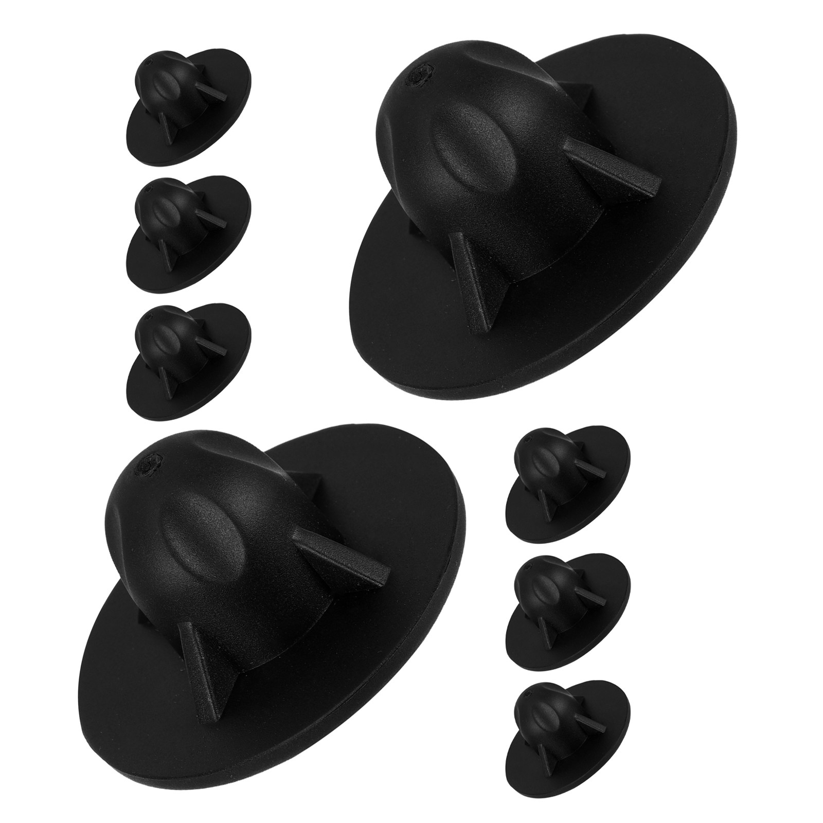 Outdoor Furniture Leg Protectors - 8 Peças Protetores de Borracha para