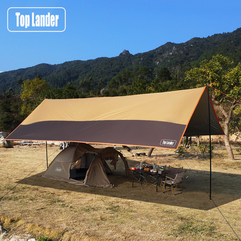Sun Sail Shade - Top lander grande acampamento lona à