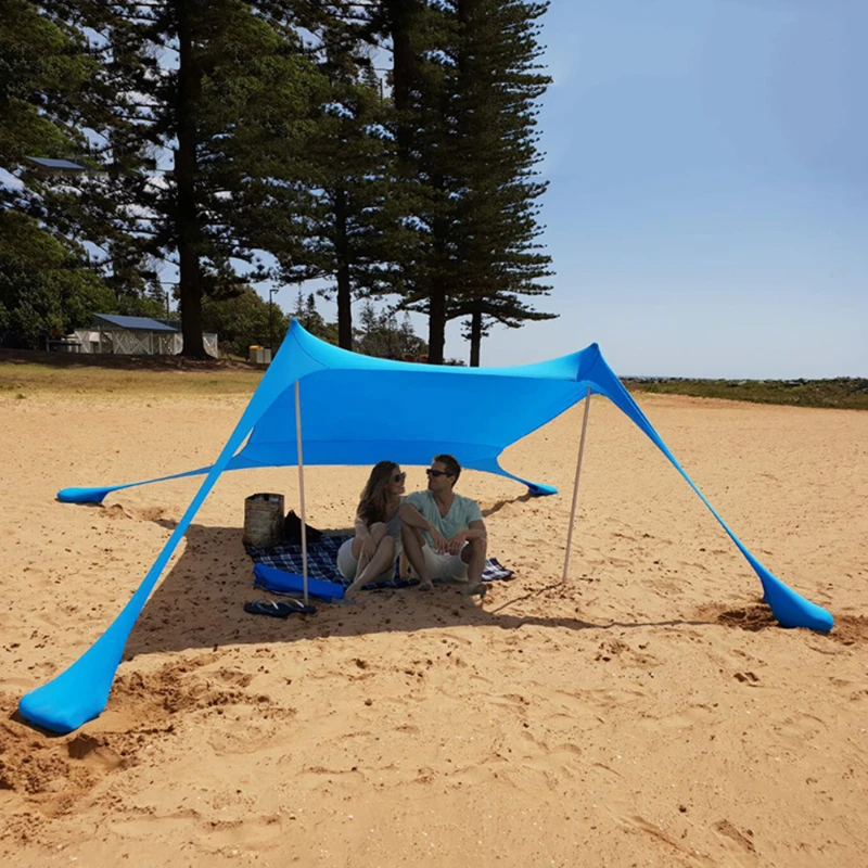 Sun Sail Shade - Tenda de Praia ao Ar Livre,