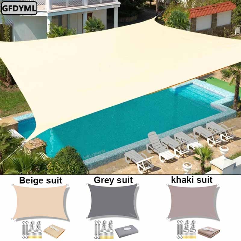 Sun Sail Shade - Abrigo solar à prova d'água, proteção