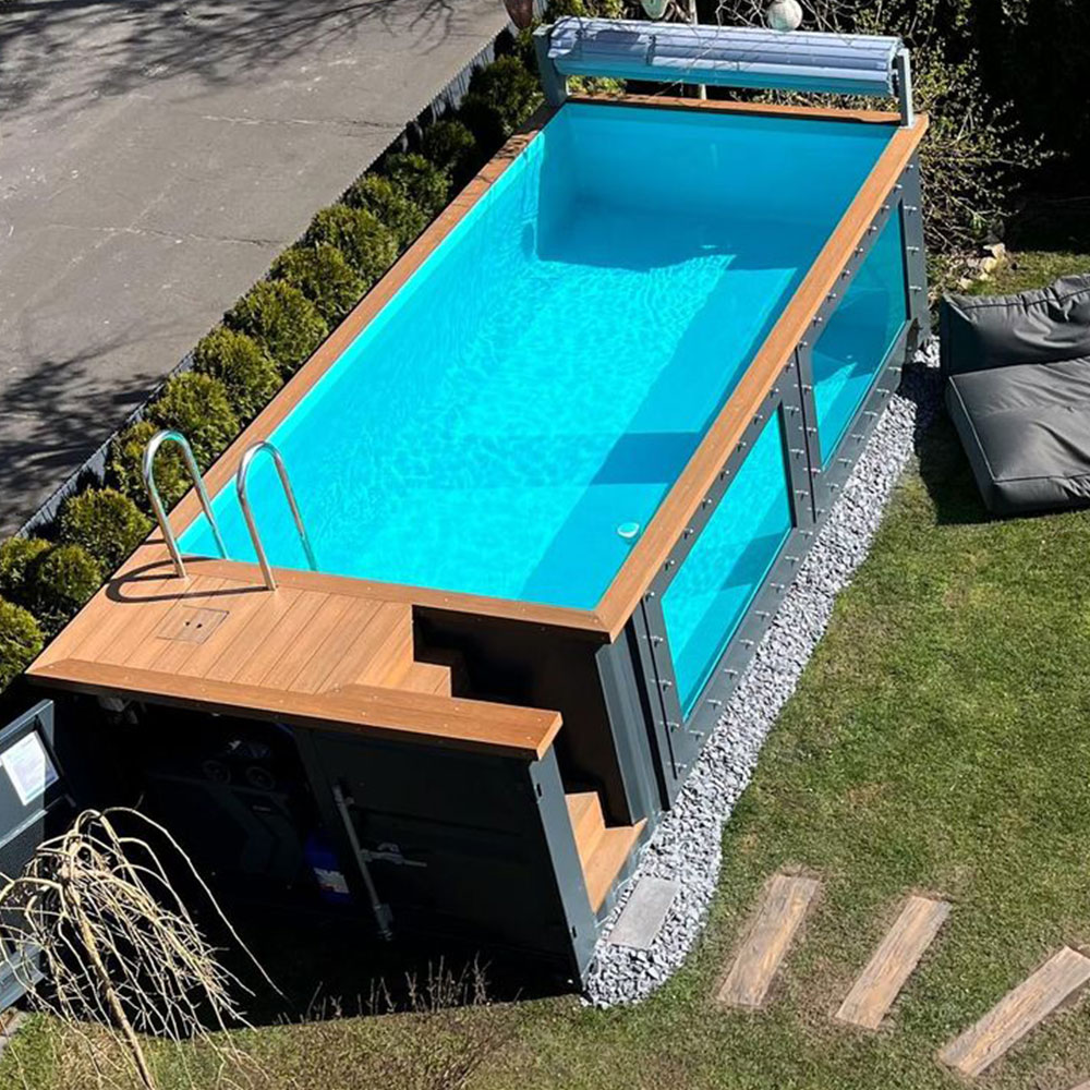 Outdoor Furniture Factory - Piscina Pré-fabricada de Fibra de Vidro