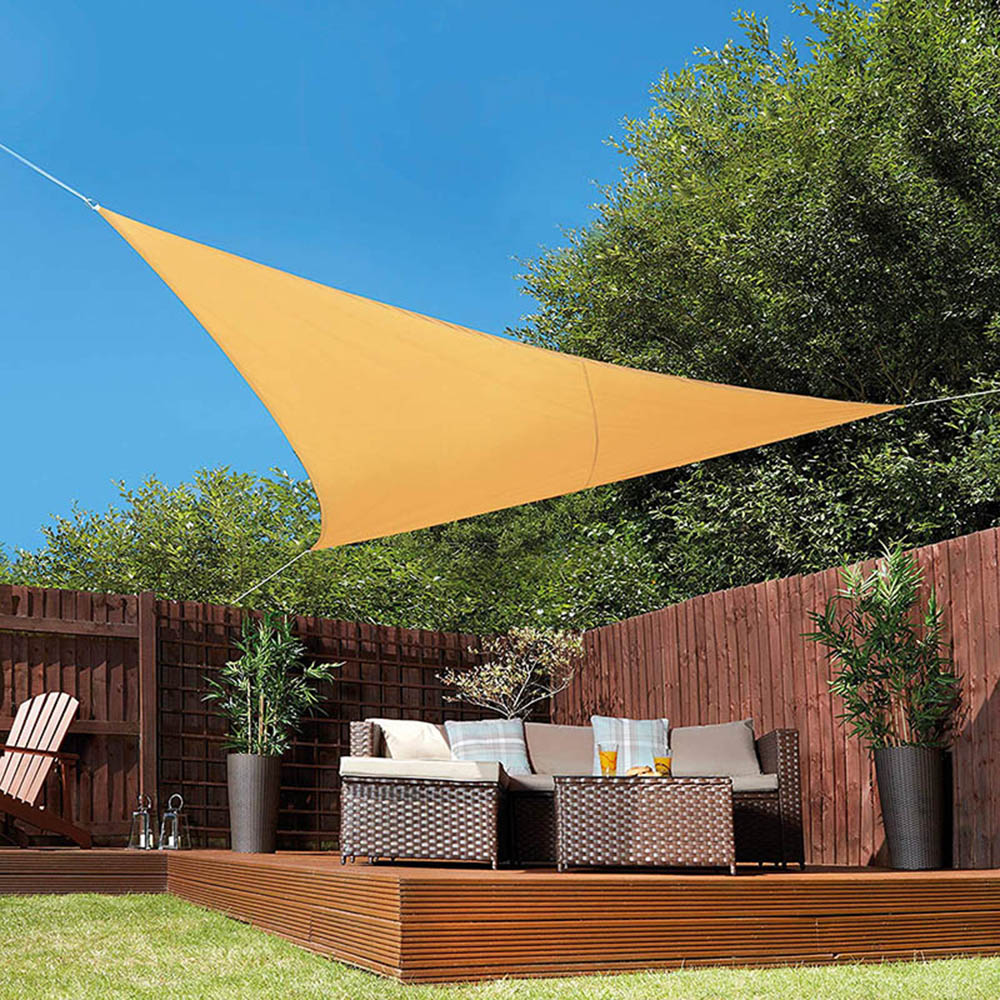 Sun Sail Shade - 6x6x6 m Triangle Sun Abrigo Resistente