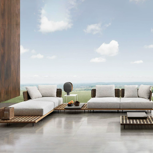 Outdoor Furniture Teak Wood - # Sofá de Exterior para Pátio,