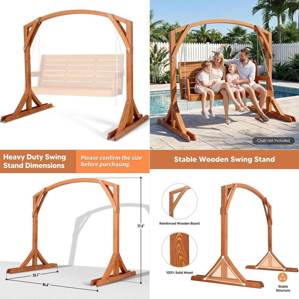 Outdoor Furniture Green - FT Green AmishMade Banco de Varanda
