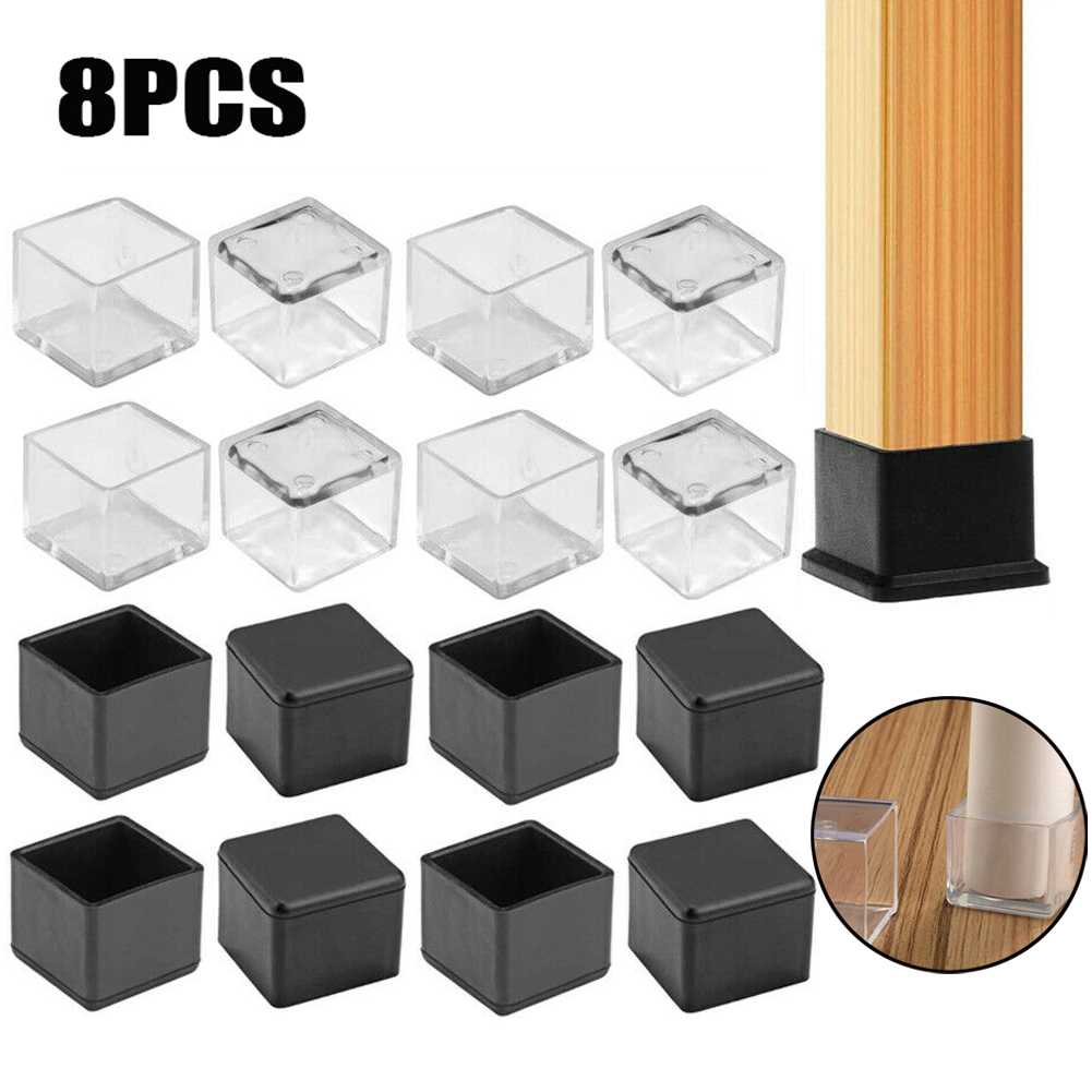 Outdoor Furniture Leg Protectors - Silicone Cadeira Leg Caps, Cobertura de