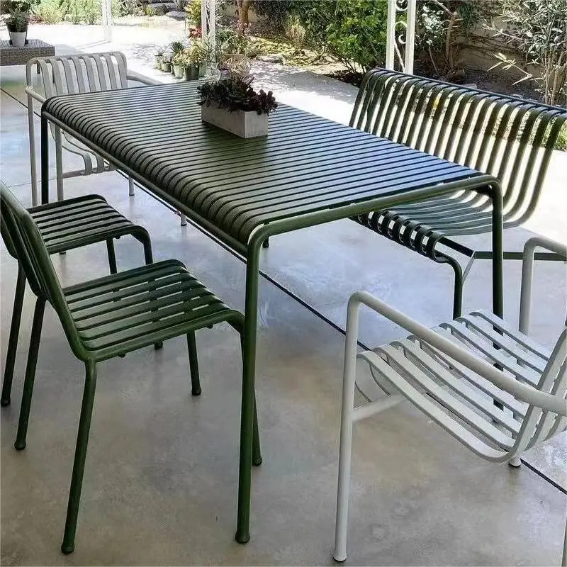 Mesas e cadeiras de ferro forj - Outdoor Furniture Green avaliação e preço