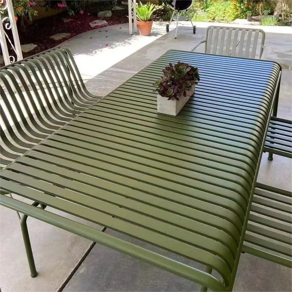 Mesas e cadeiras de ferro forj - Outdoor Furniture Green avaliação e preço