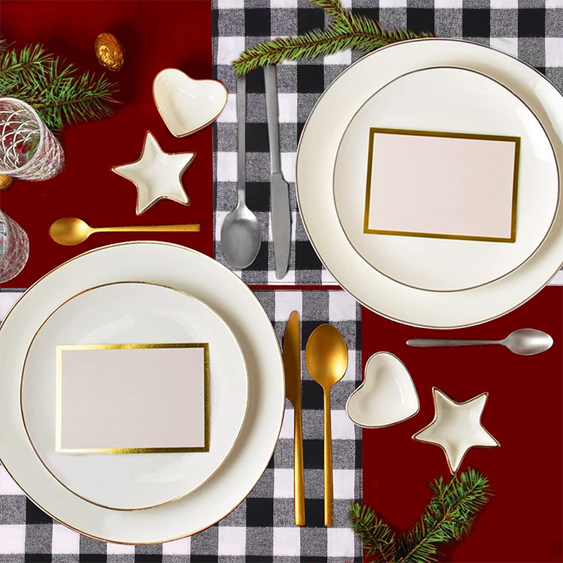 Estilo de natal xadrez placema - Outdoor Furniture Dining avaliação e preço