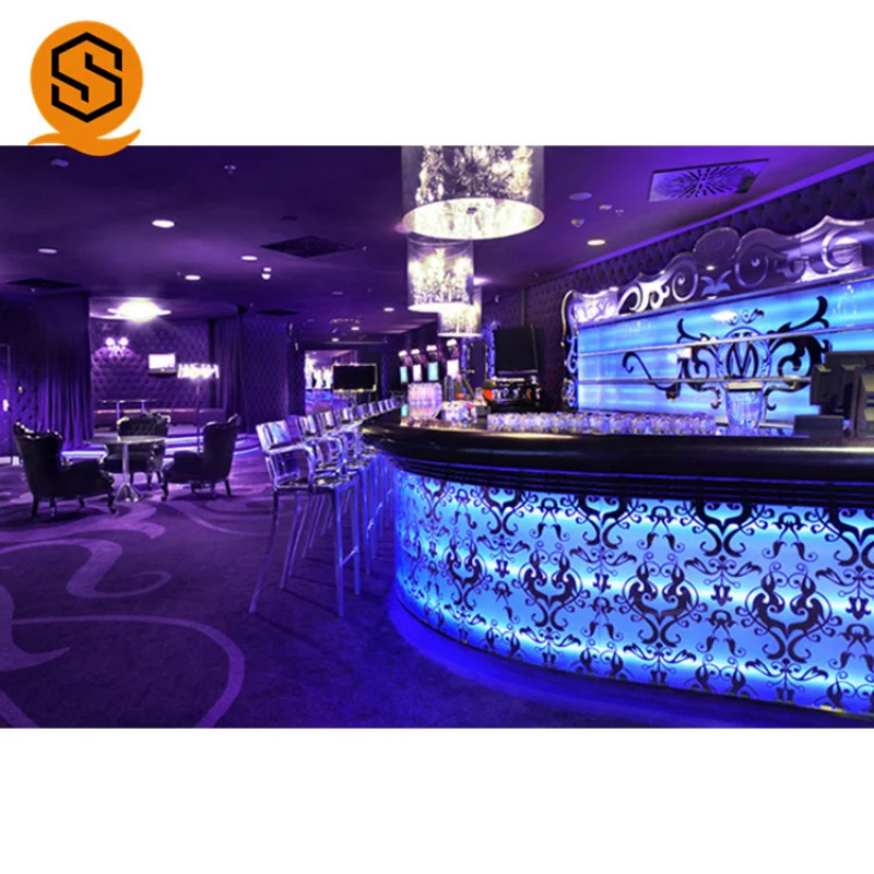 Balcão de bar iluminado com LE - Outdoor Furniture Factory avaliação e preço