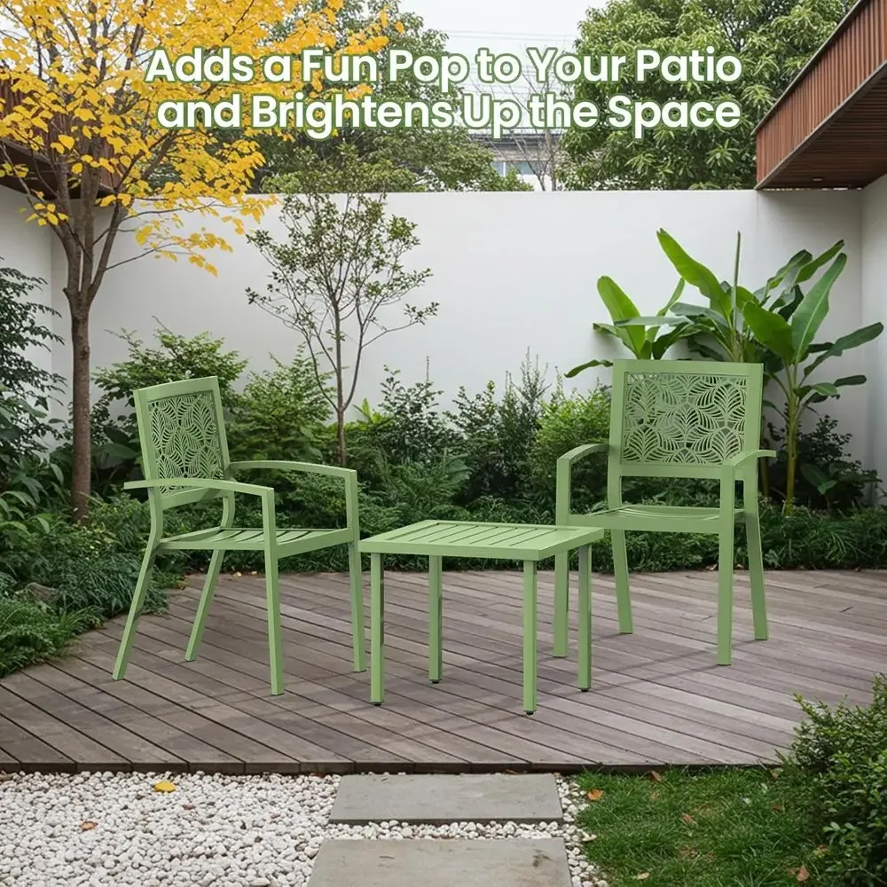 Conjunto de Bistro para Exteri - Outdoor Furniture Green avaliação e preço