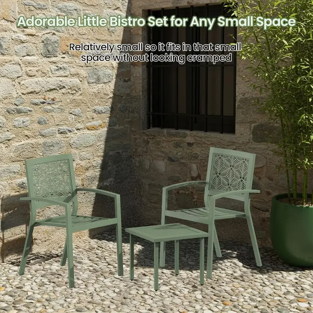 Conjunto de Bistro para Exteri - Outdoor Furniture Green avaliação e preço