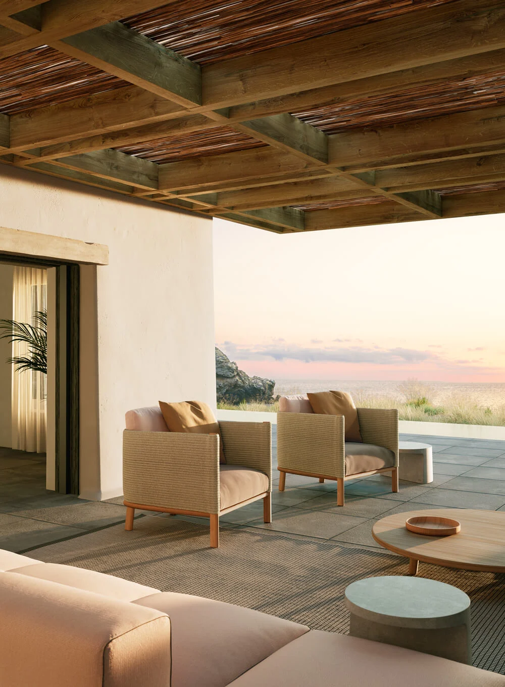 Sofá individual de madeira tec - Outdoor Furniture Teak Wood avaliação e preço