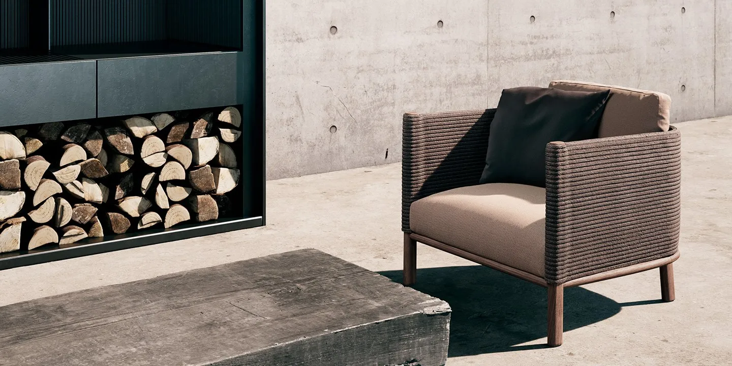 Sofá individual de madeira tec - Outdoor Furniture Teak Wood avaliação e preço