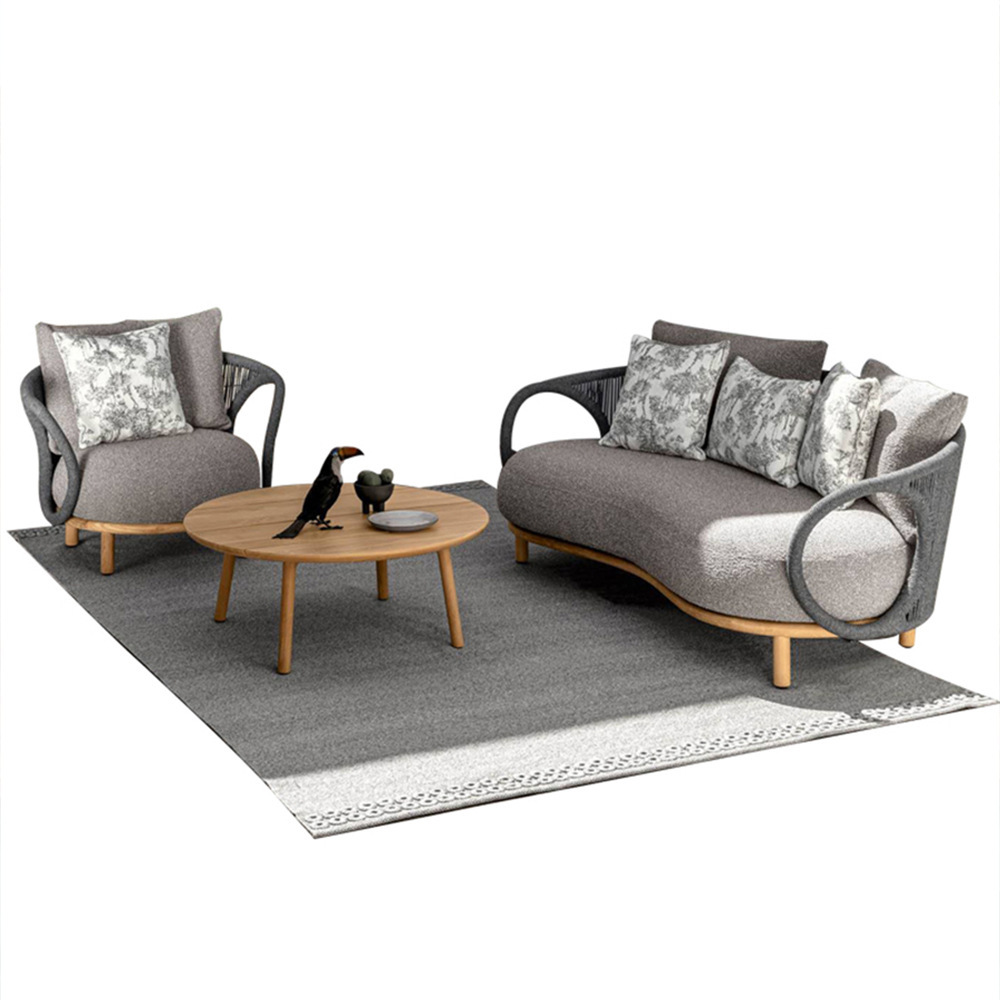 Sofá de vime para exterior, mó - Outdoor Furniture Teak Wood avaliação e preço