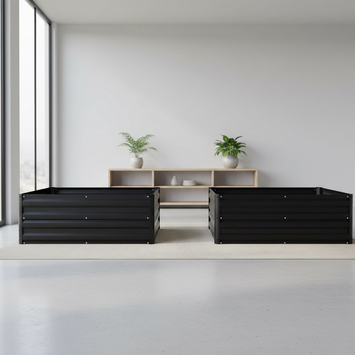 Canteiro Elevado Galvanizado d - Planter Raised Metal avaliação e preço