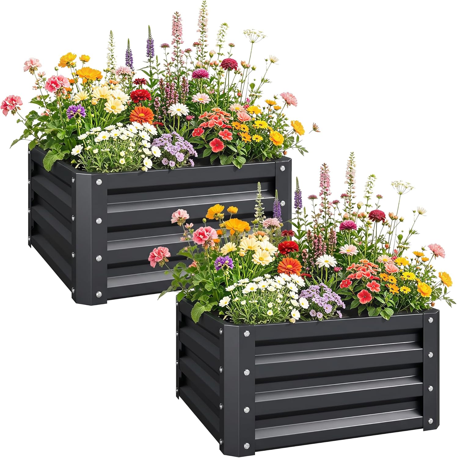 Canteiro Elevado Galvanizado d - Planter Raised Metal avaliação e preço