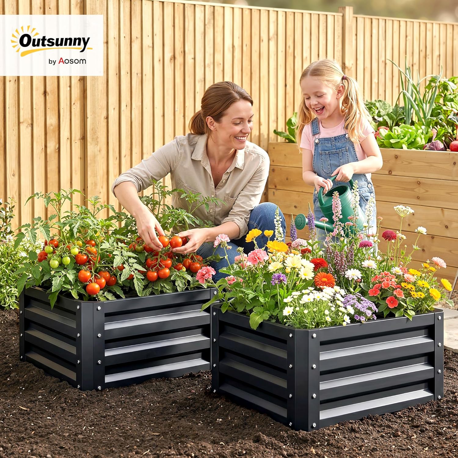 Canteiro Elevado Galvanizado d - Planter Raised Metal avaliação e preço
