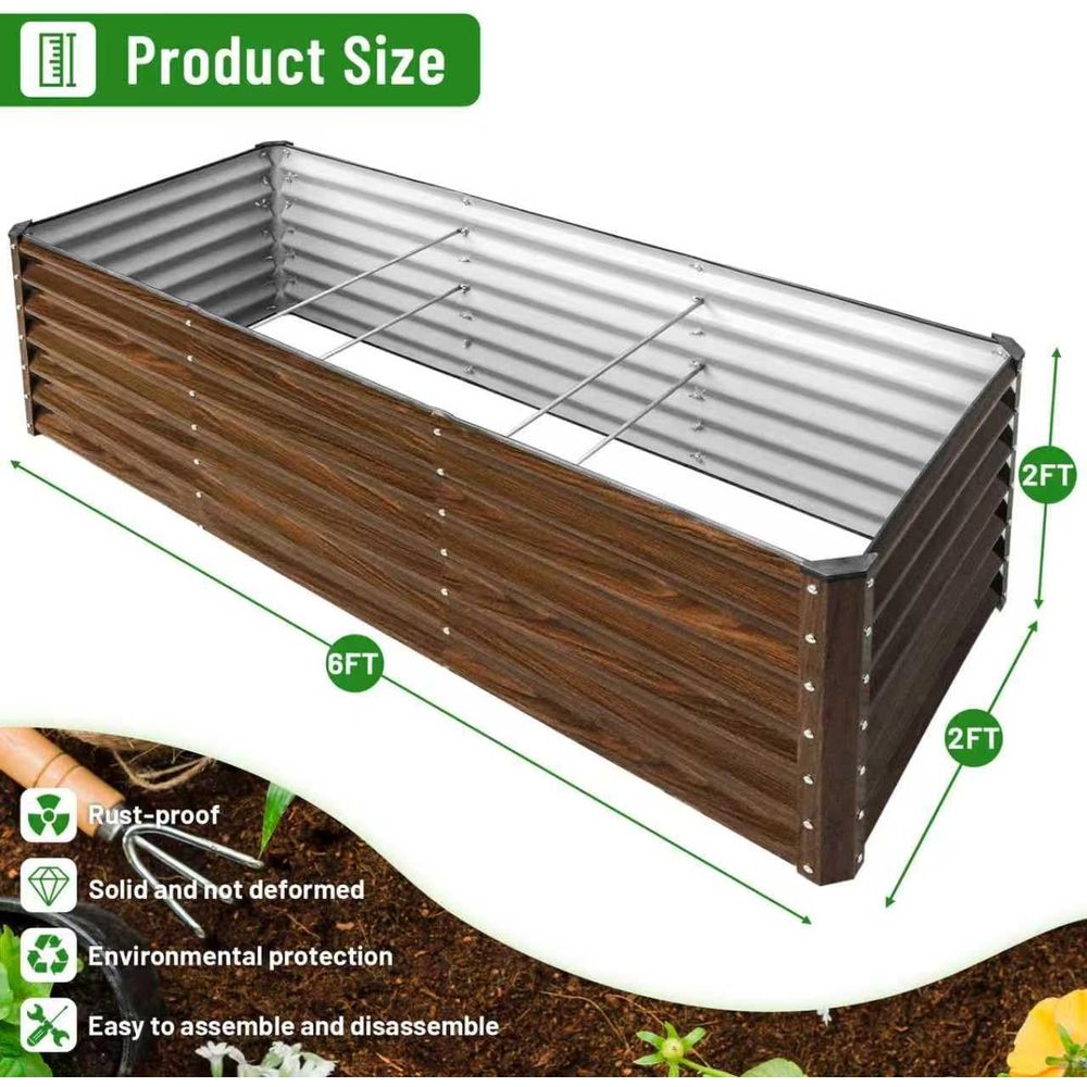 Kit de Canteiro Elevado Galvan - Planter Raised Metal avaliação e preço