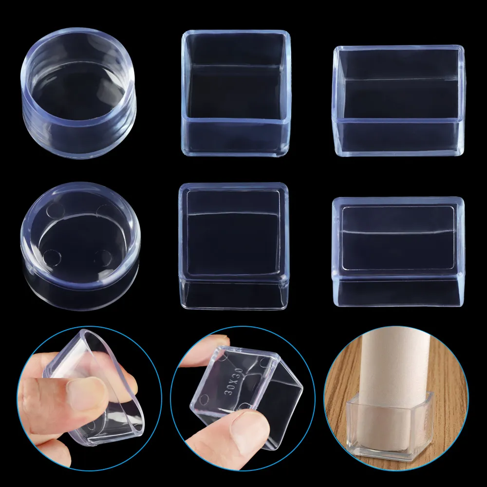 4 Peças Protetores de Borracha - Outdoor Furniture Leg Protectors avaliação e preço