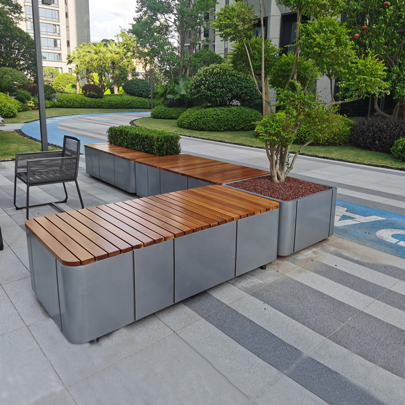 Banco de Metal Combinado com V - Garden Bench Metal avaliação e preço