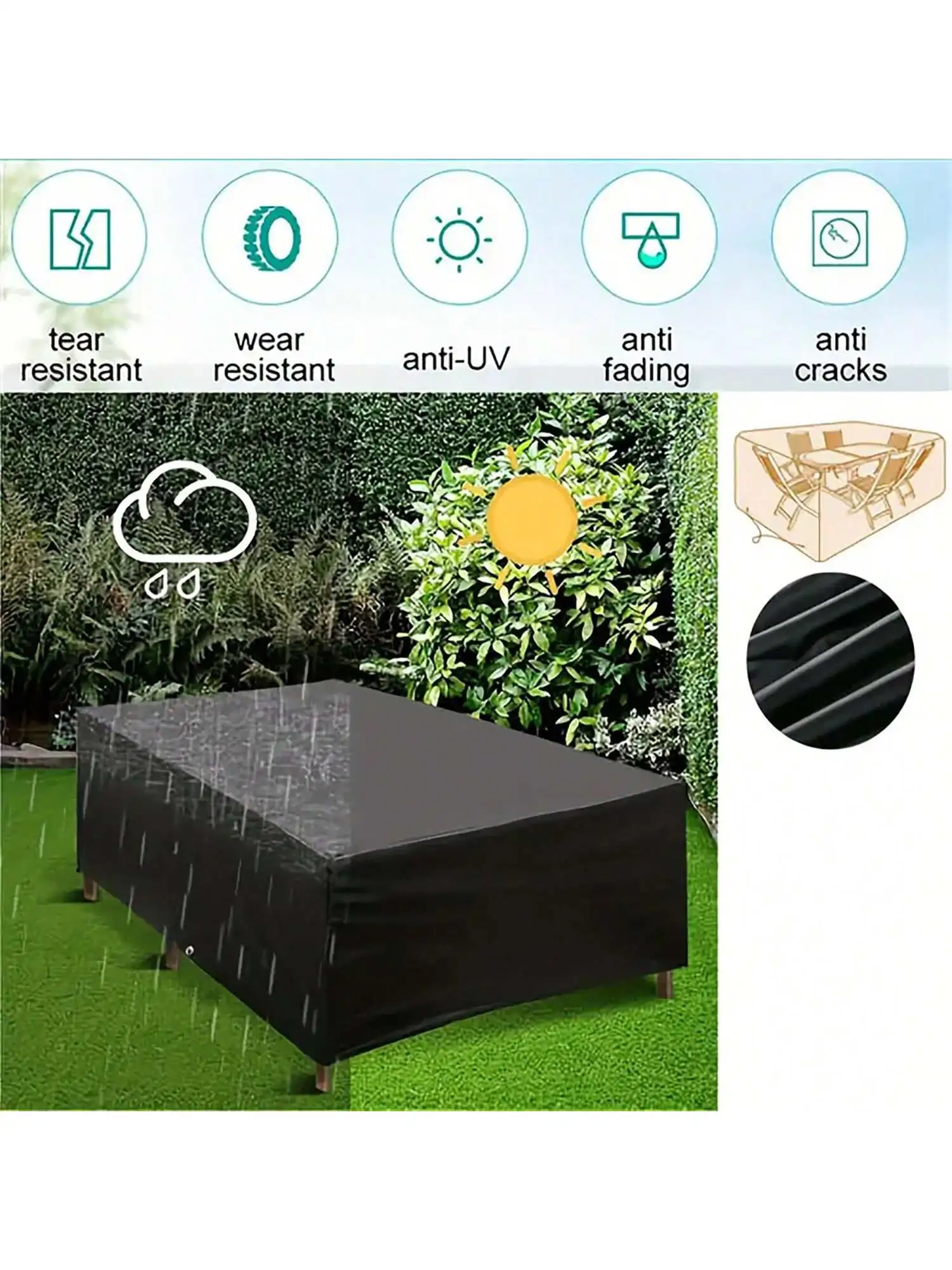 Capa Protetora Impermeável par - Outdoor Furniture Sales avaliação e preço