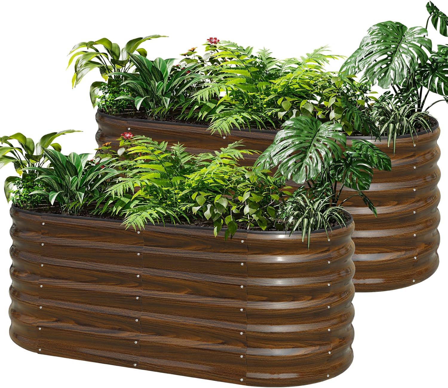 Kit de Canteiro Elevado em Aço - Planter Raised Metal avaliação e preço