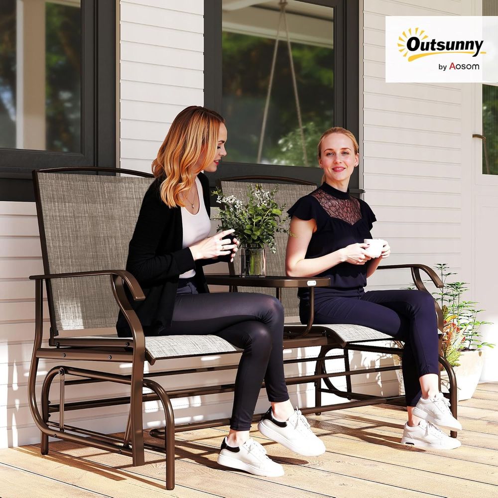 Banco de Balanço para Exterior - Garden Bench Metal avaliação e preço