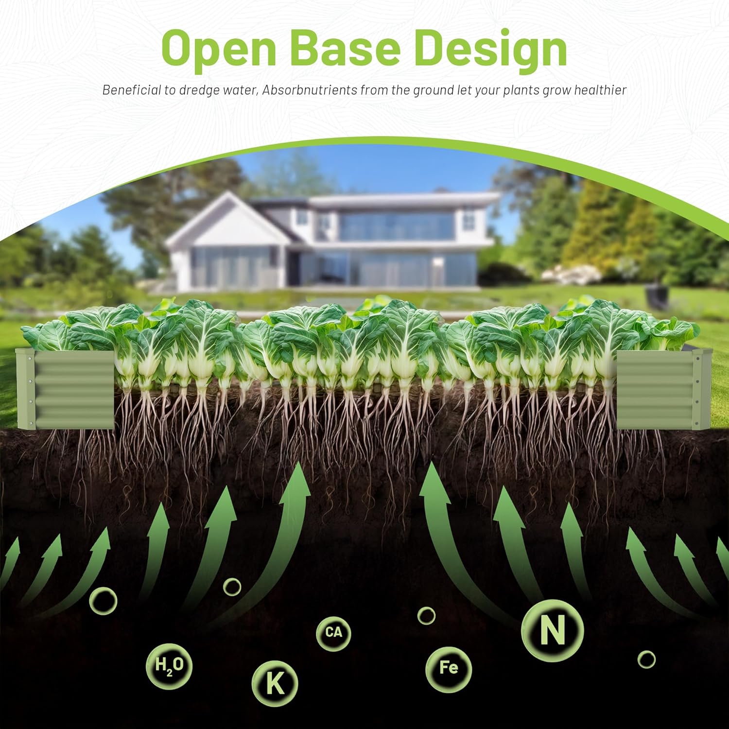 Canteiro Elevado de Metal para - Planter Raised Metal avaliação e preço