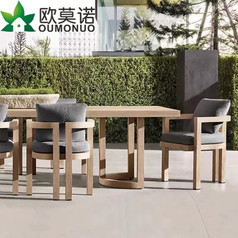Conjunto de Jantar Nórdico em  - Outdoor Furniture Teak Wood avaliação e preço