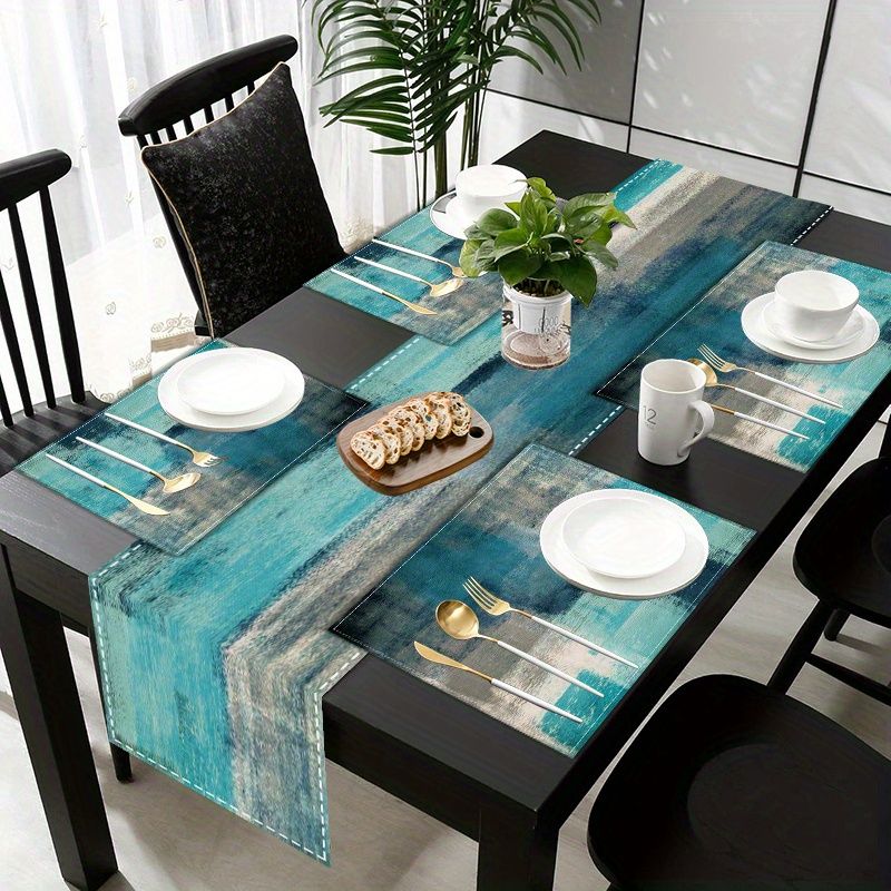 Conjunto de Toalhas de Mesa e  - Outdoor Furniture Dining avaliação e preço