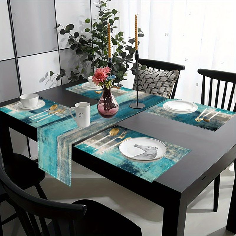 Conjunto de Toalhas de Mesa e  - Outdoor Furniture Dining avaliação e preço