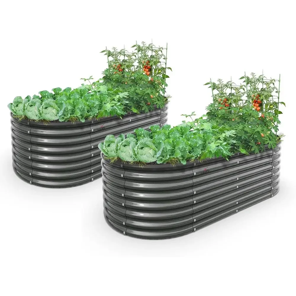 Canteiros Elevados de Metal Ga - Planter Raised Metal avaliação e preço