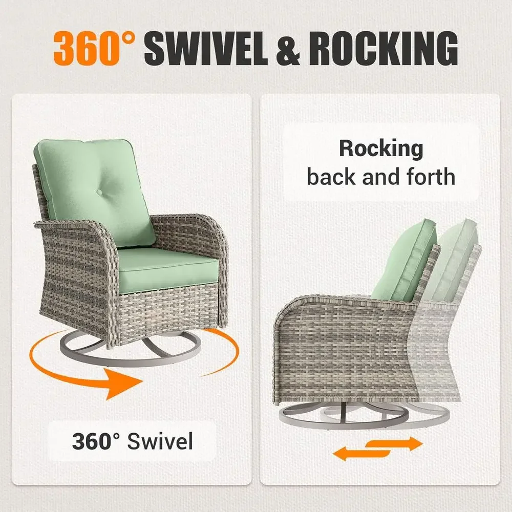 Conjunto de Móveis para Pátio  - Outdoor Furniture Green avaliação e preço