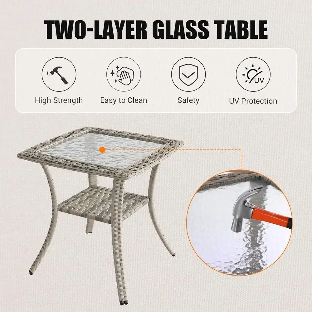 Conjunto de Móveis para Pátio  - Outdoor Furniture Green avaliação e preço