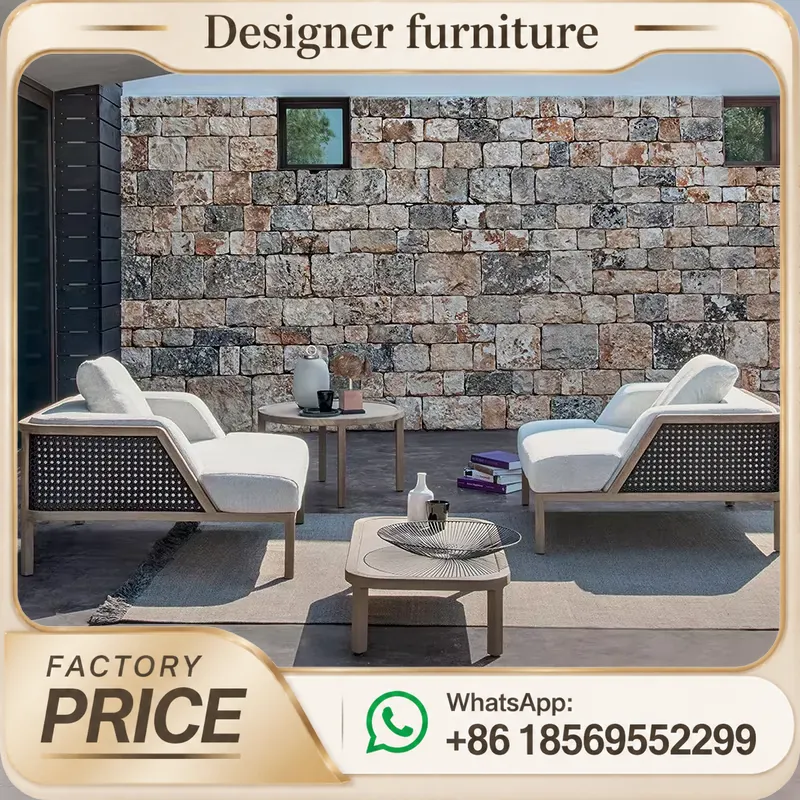 Conjunto de sofá de teca para  - Outdoor Furniture Teak Wood avaliação e preço