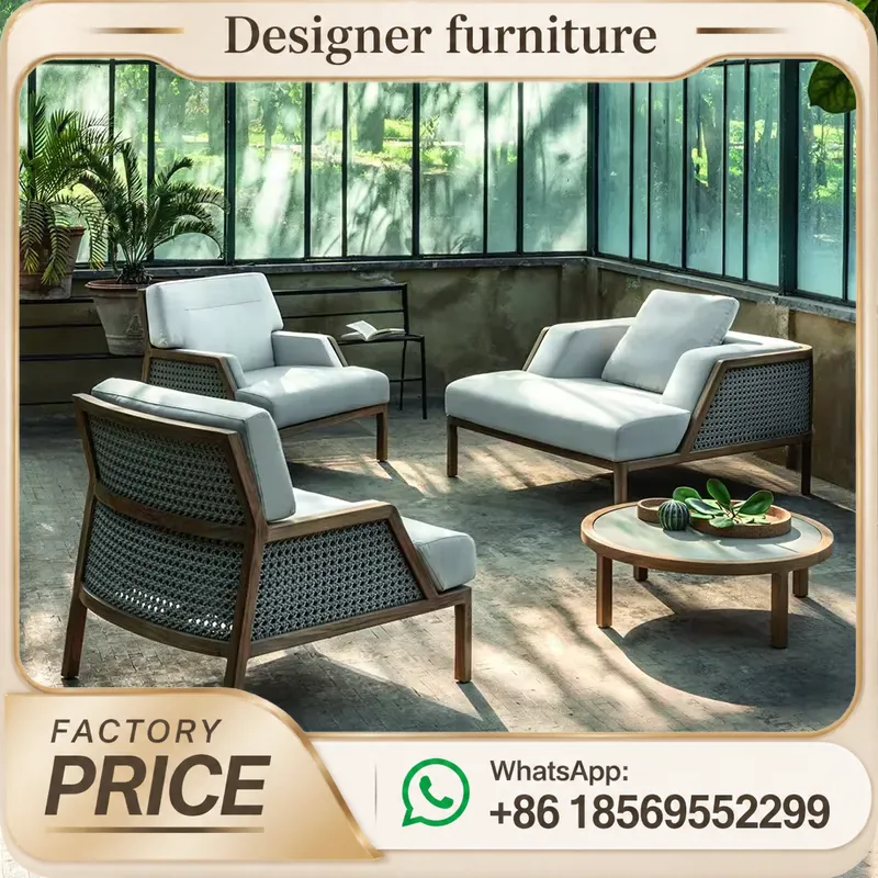 Conjunto de sofá de teca para  - Outdoor Furniture Teak Wood avaliação e preço