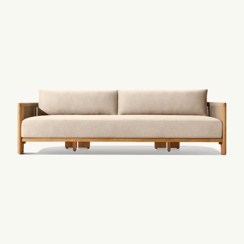 Conjunto de Sofás de Jardim de - Outdoor Furniture Teak Wood avaliação e preço